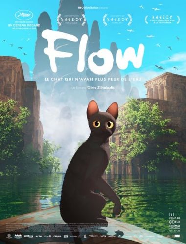 affiche_FLOW, le chat qui n'avait plus peur de l'eau